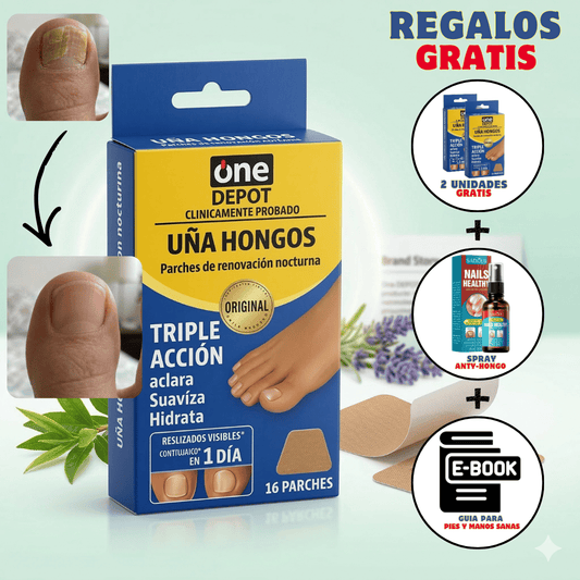 FungiStop® Parches Reparadores para Hongos en Uñas